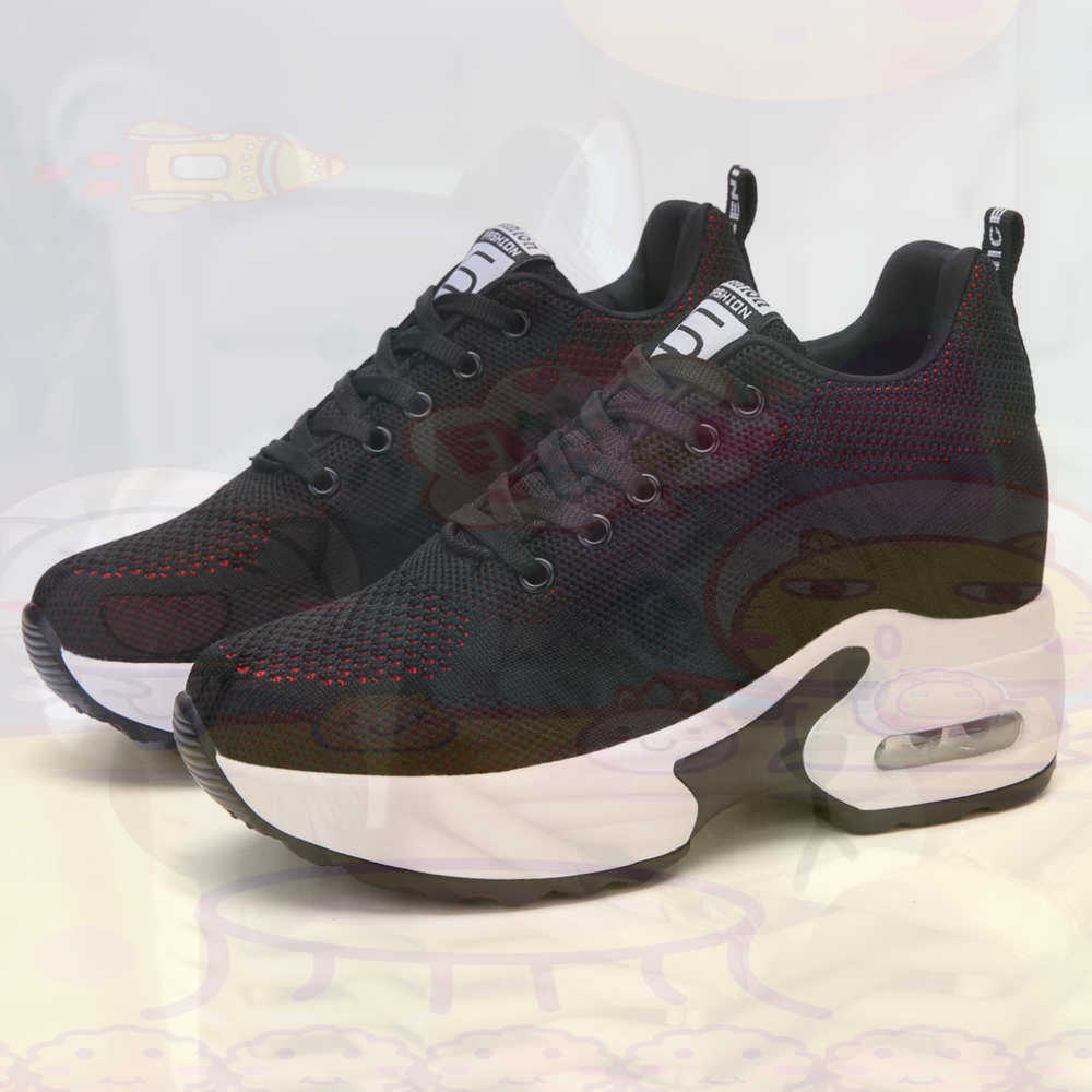 Street Fashion Walking - Red Size 36 Shoes Woman Tennis