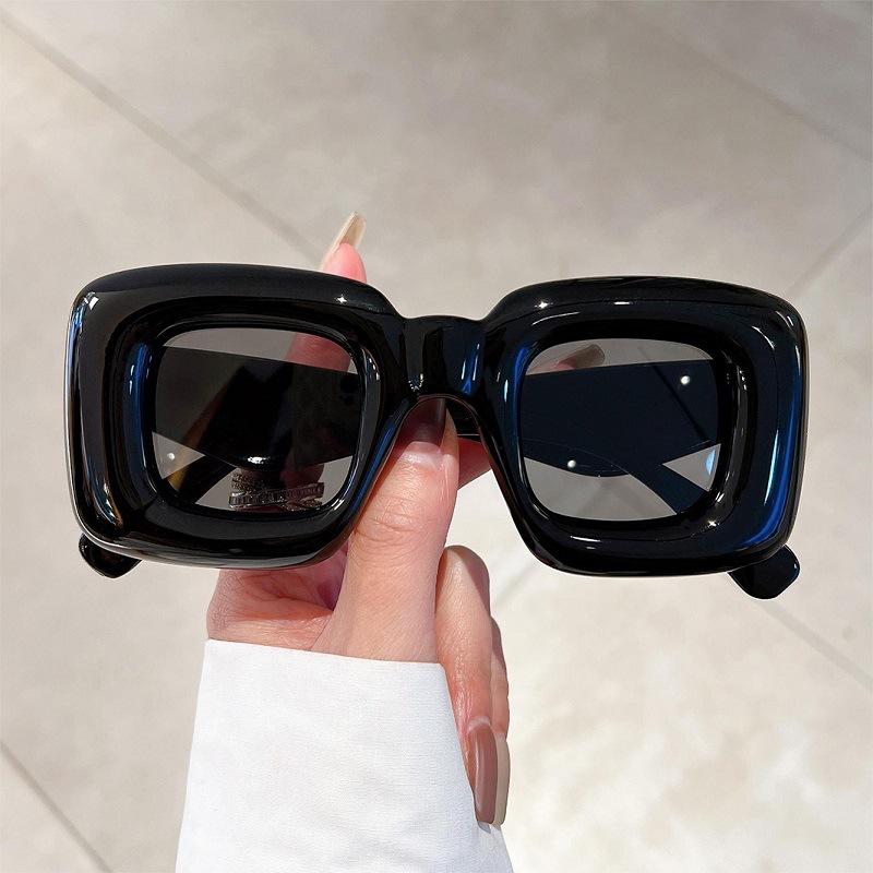 Street Fashion Glasses - New Women Square Sunglasses Female Funny