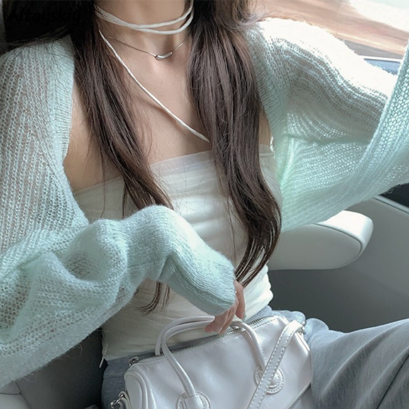 Korean Style Cardigans for Wom - Street Fashion China Girl 评论和价格