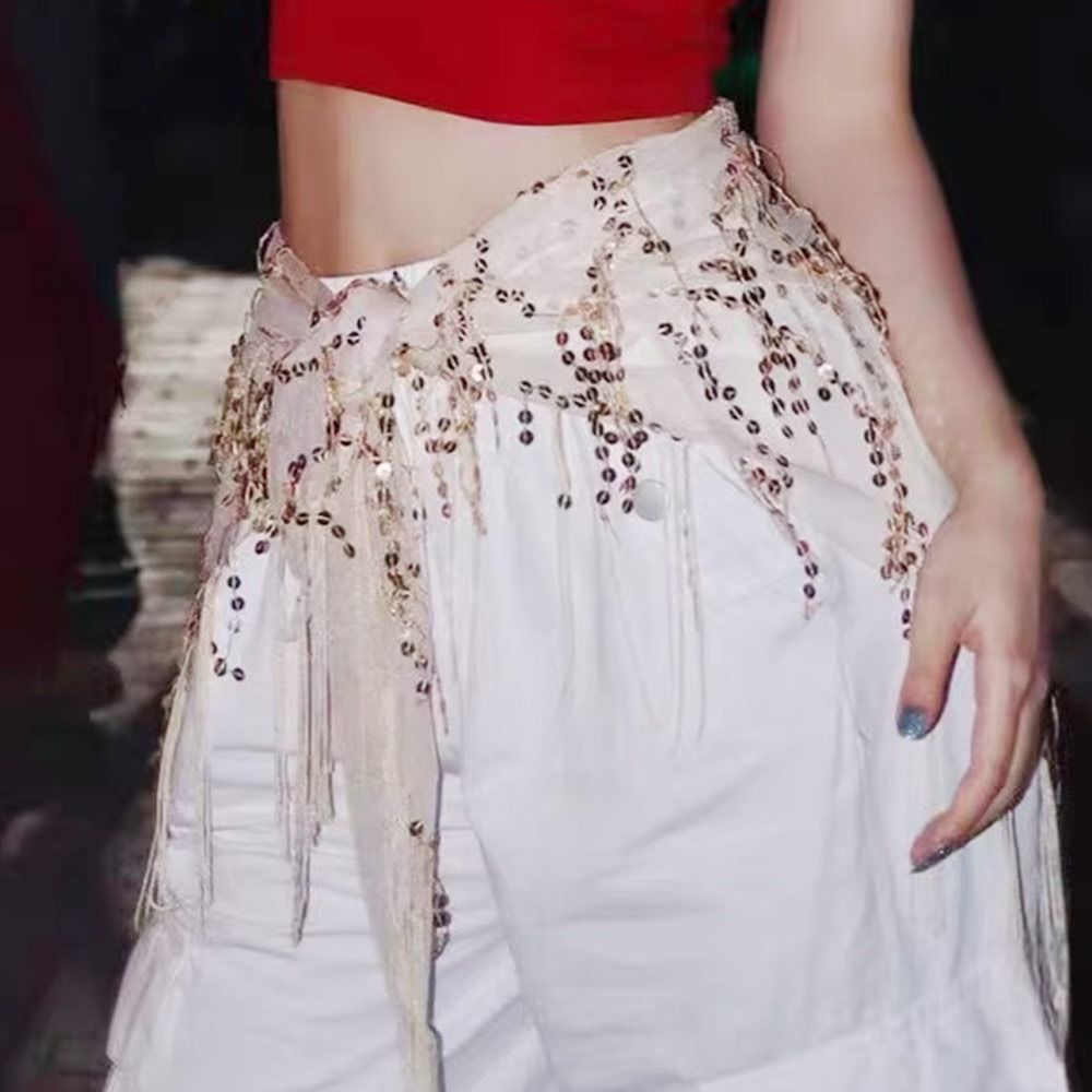 Fashion Sequins Belly Dance Be - Street Fashion Thailand 评论和价格