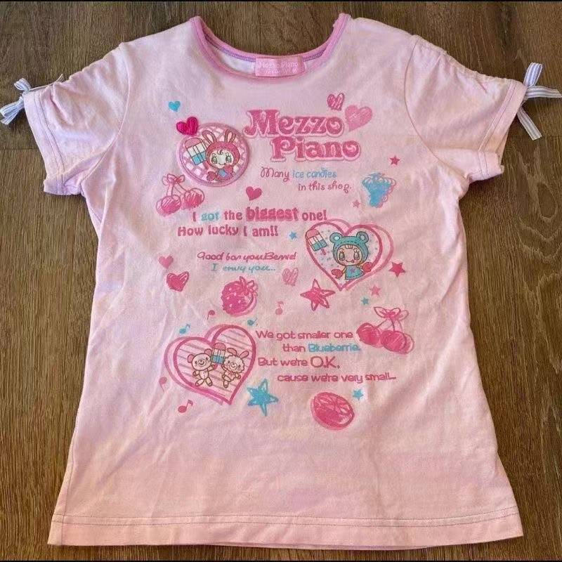 Vintage Kawaii Cute Short Slee - Street Fashion China Girl 评论和价格