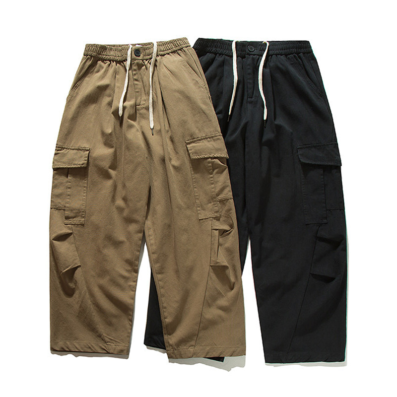Men Streetwear Fashion Vintage - Cargo Pant Wide 评论和价格