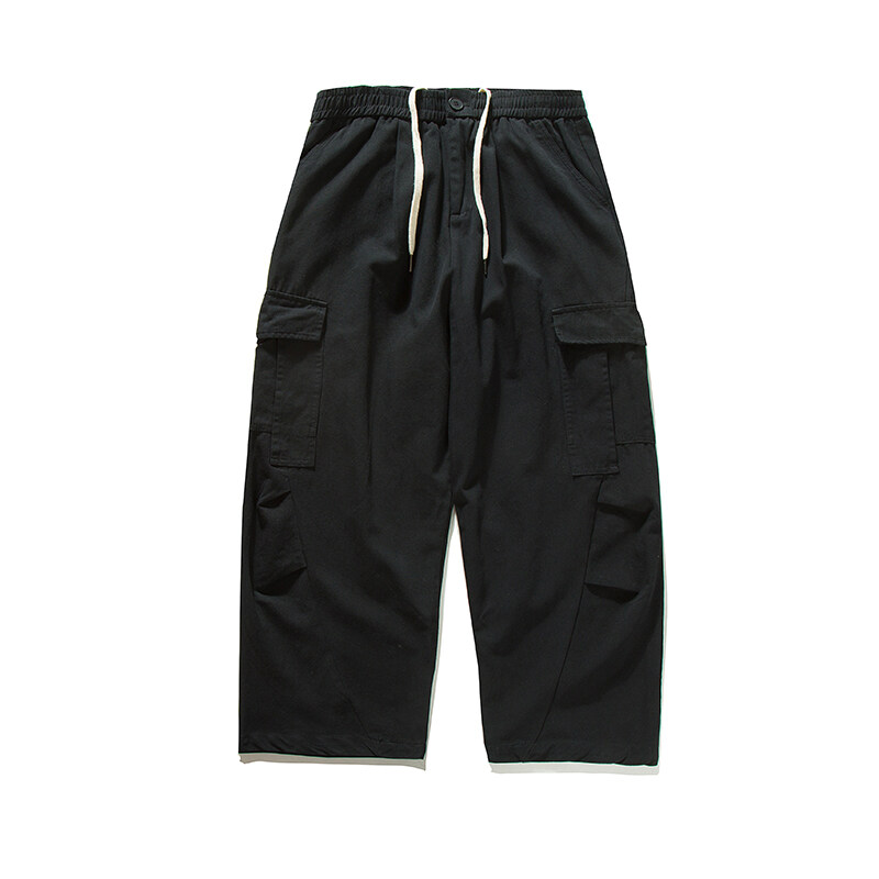 Men Streetwear Fashion Vintage - Cargo Pant Wide 评论和价格