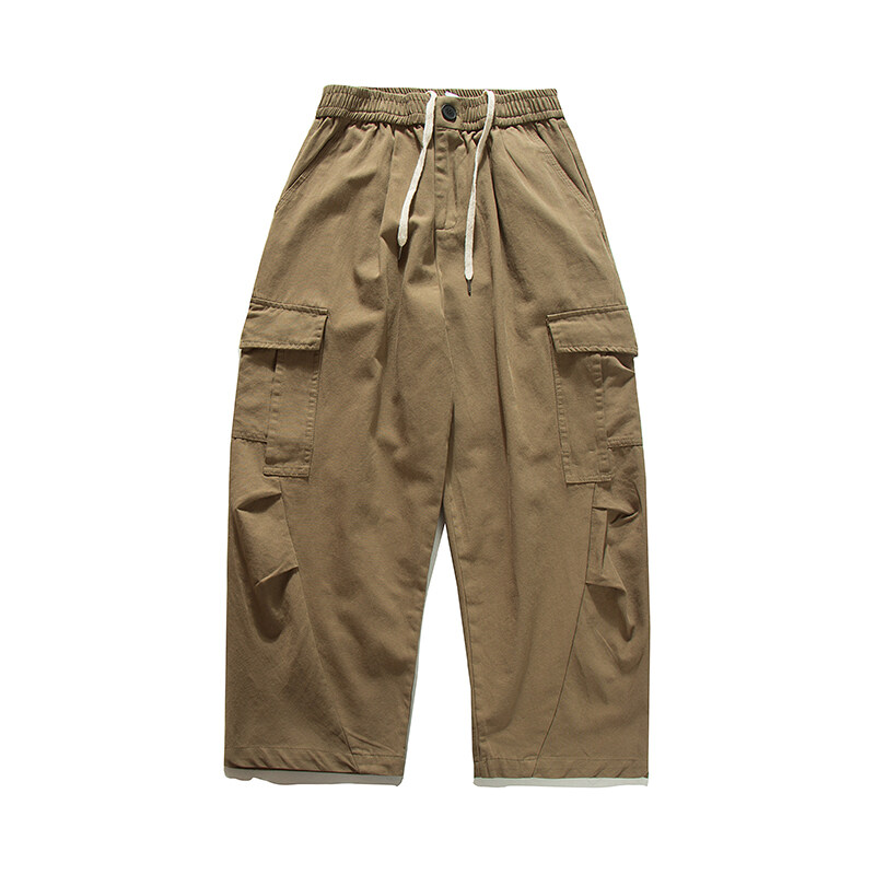 Men Streetwear Fashion Vintage - Cargo Pant Wide 评论和价格