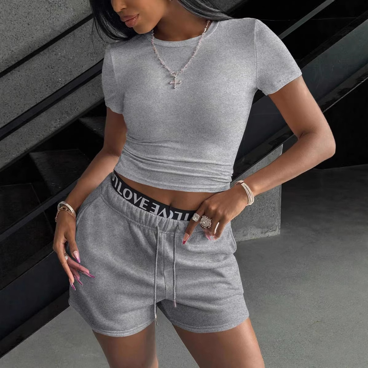 Fashion Women's 2-piece Slim F - Street Fashion China Girl 评论和价格