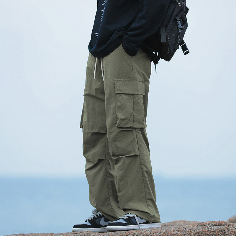 Men's Loose Cargo Pants Korean - Cargo Pant Wide 评论和价格