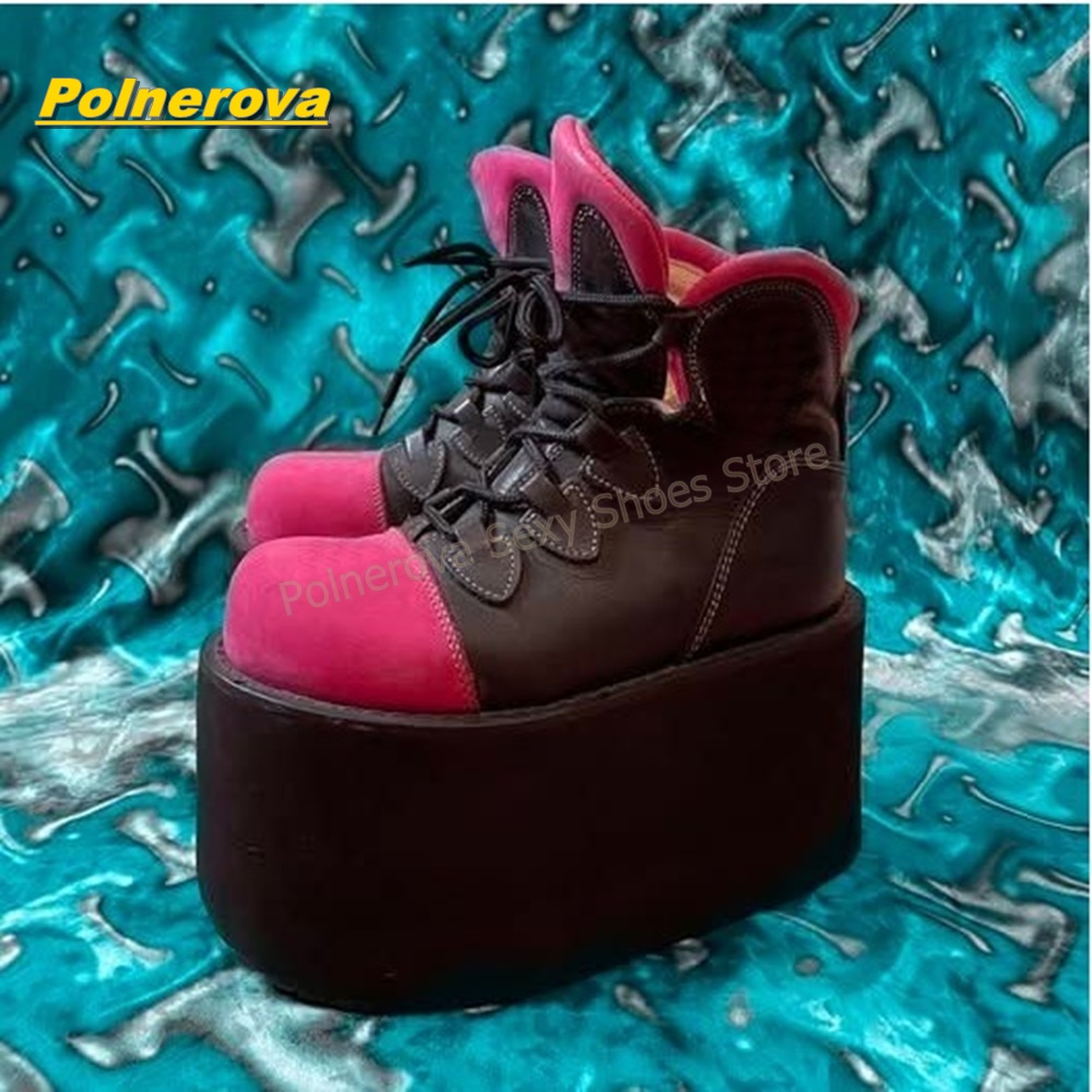 Y2K Punk Platform Mid Calf Boo - Street Fashion Hot 评论和价格