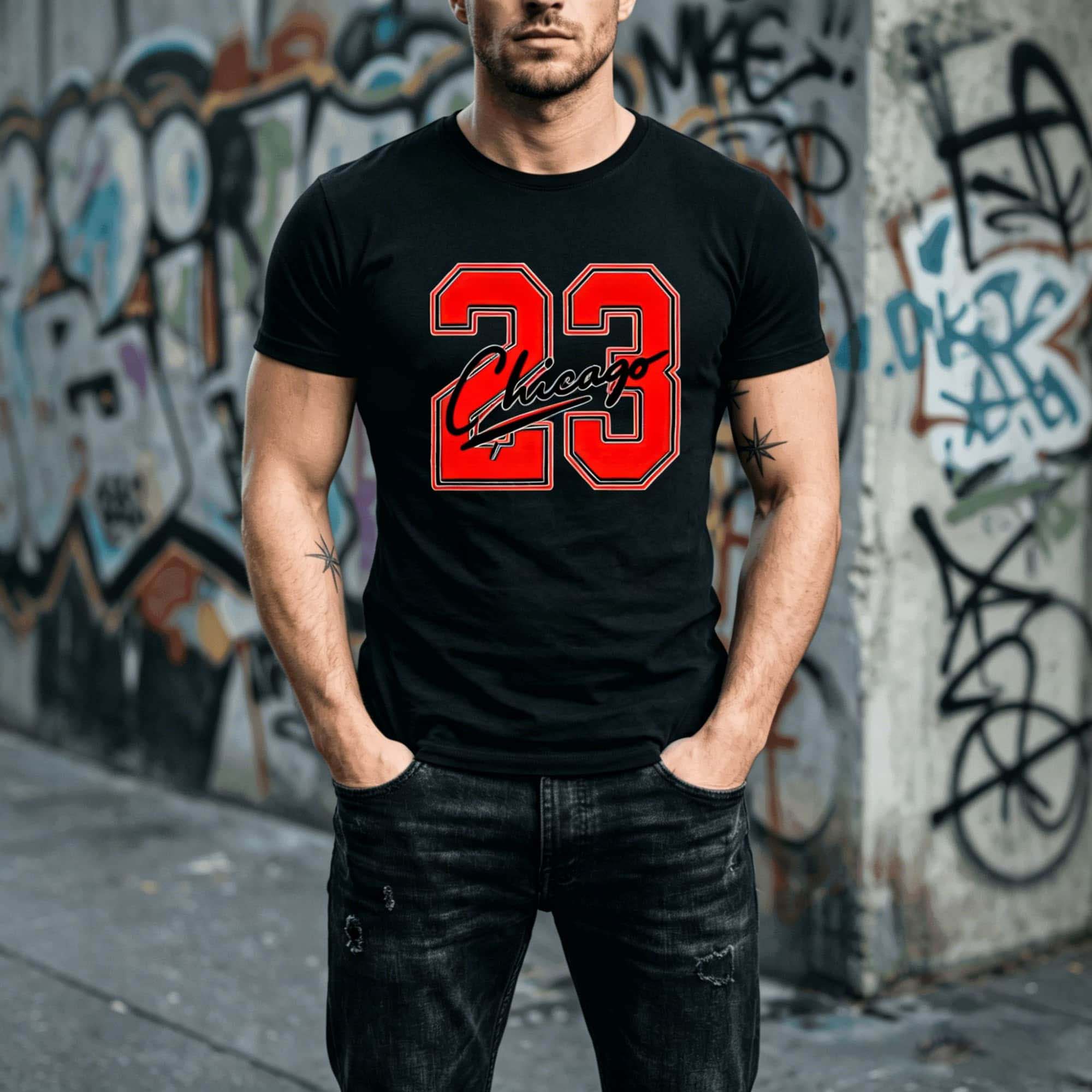 Summer Men Chicago Cursive Scr - Street Fashion Chicago 评论和价格