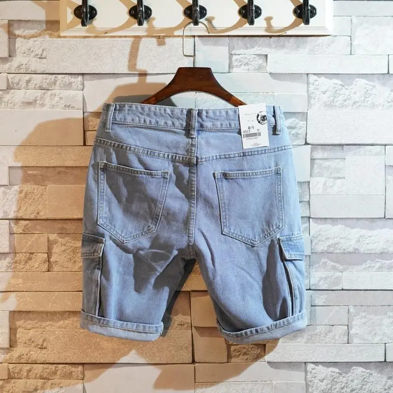 Loose Straight Short Jeans Pan - Cargo Pant Wide 评论和价格
