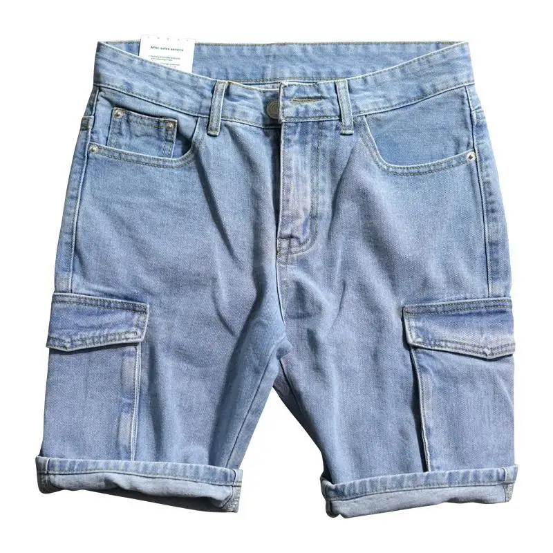 Loose Straight Short Jeans Pan - Cargo Pant Wide 评论和价格