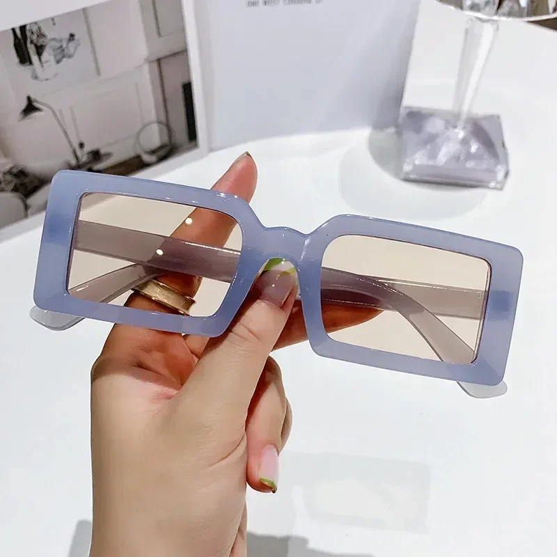 New Women's Small Frame Sungla - Street Fashion Glasses 评论和价格