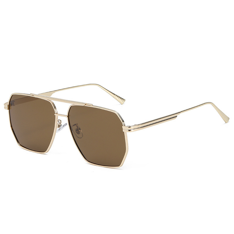 New Metal Double Beam Polarize - Street Fashion Glasses 评论和价格