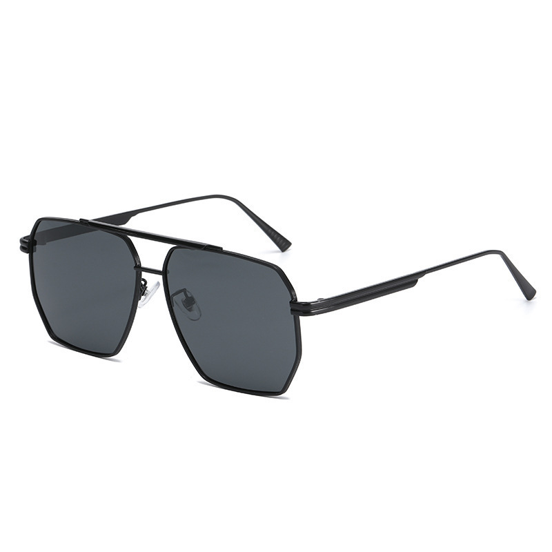New Metal Double Beam Polarize - Street Fashion Glasses 评论和价格