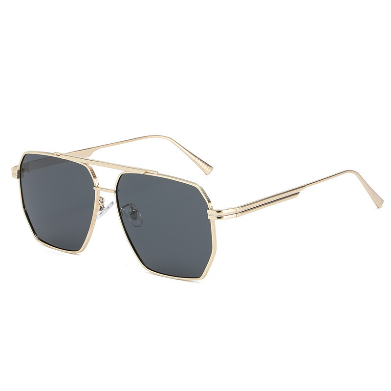 New Metal Double Beam Polarize - Street Fashion Glasses 评论和价格