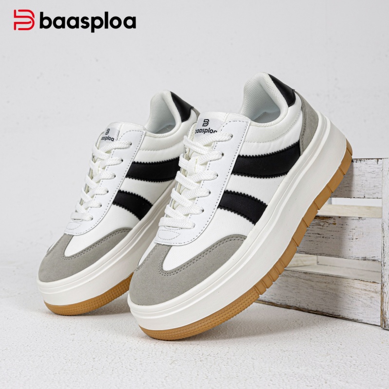 Baasploa Women Platform Sneake - Street Fashion Walking 评论和价格