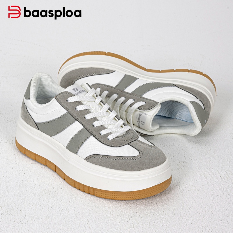 Baasploa Women Platform Sneake - Street Fashion Walking 评论和价格