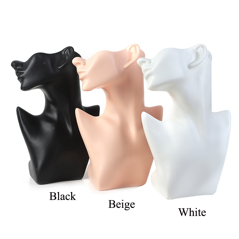 White Half Face Mannequin Head - Street Fashion Earrings 评论和价格