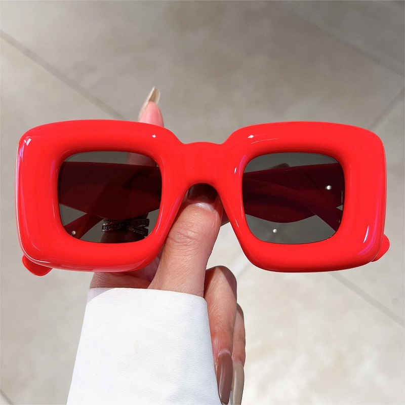 New Women Square Sunglasses Fe - Street Fashion Glasses 评论和价格