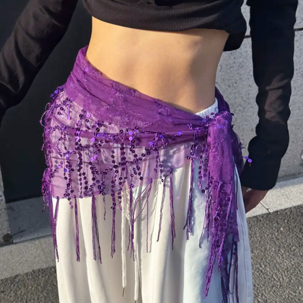 Fashion Sequins Belly Dance Be - Street Fashion Thailand 评论和价格