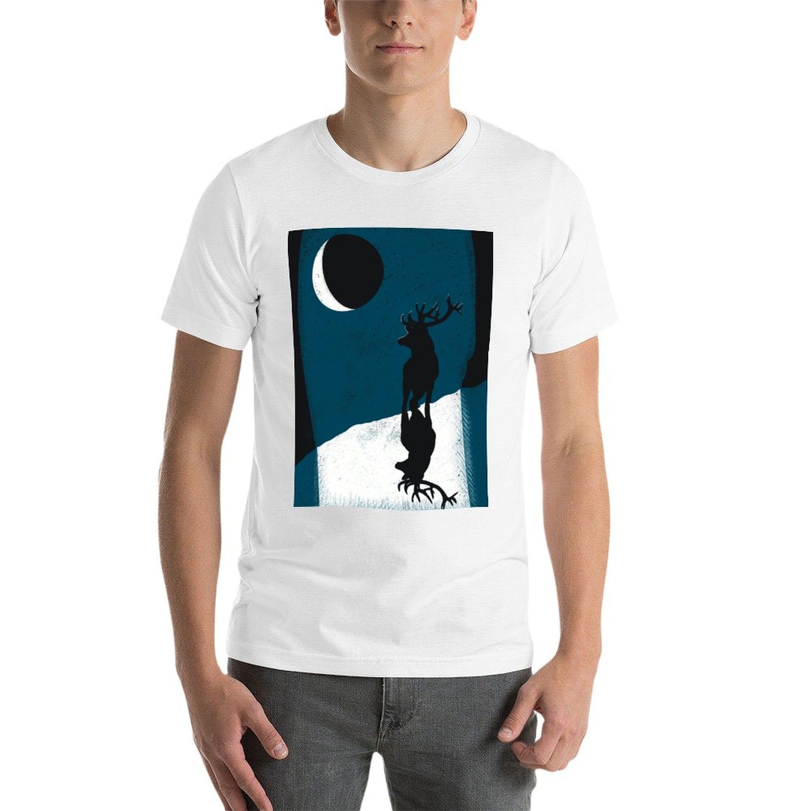 Moonlight pose T-Shirt Street  - Street Fashion Pose 评论和价格