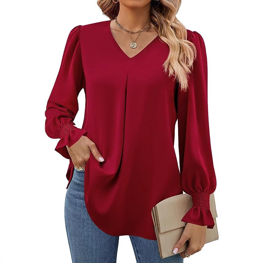 Women's Long Sleeve Shirt Spri - Street Fashion China Girl 评论和价格