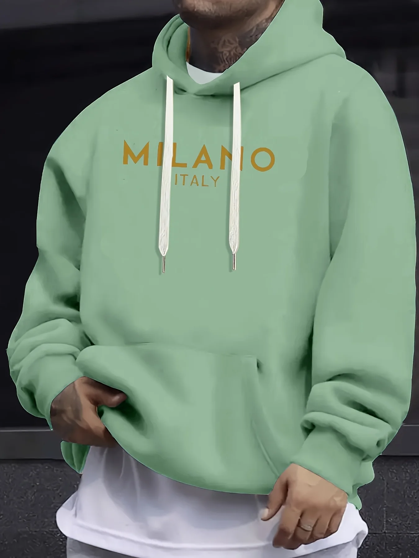 Autumn and winter hooded sweat - Street Fashion Milano 评论和价格