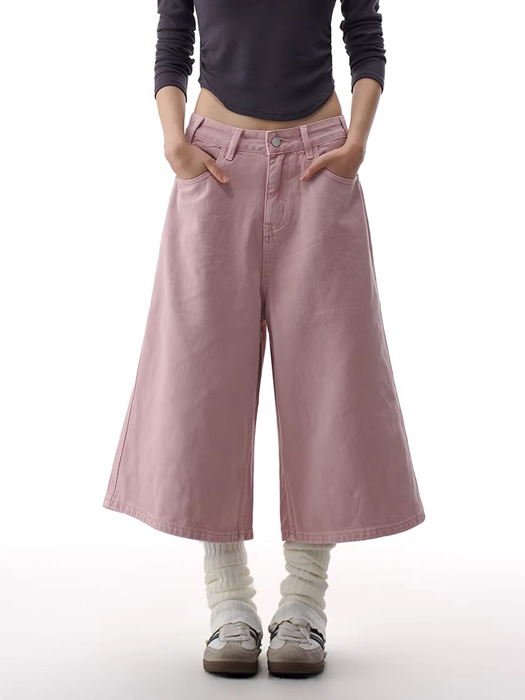 REDDACHiC Pink Cargo Jean Shor - Cargo Pant Wide 评论和价格