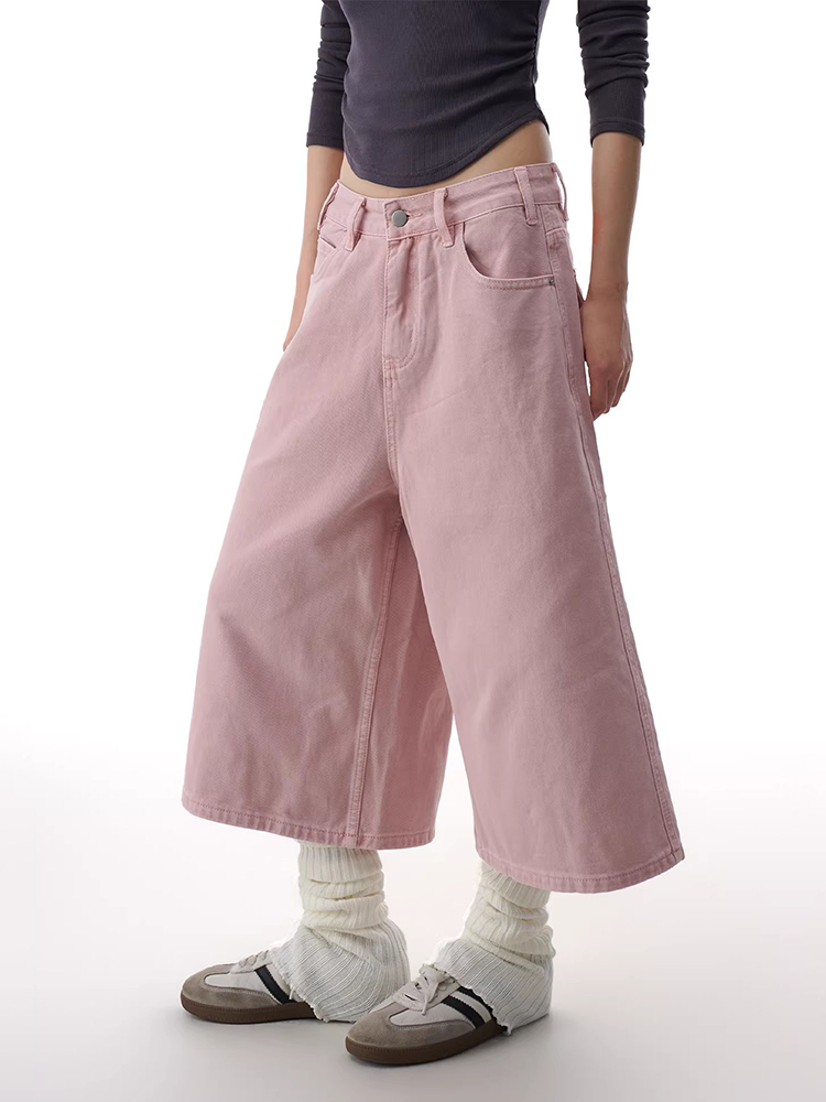 REDDACHiC Pink Cargo Jean Shor - Cargo Pant Wide 评论和价格