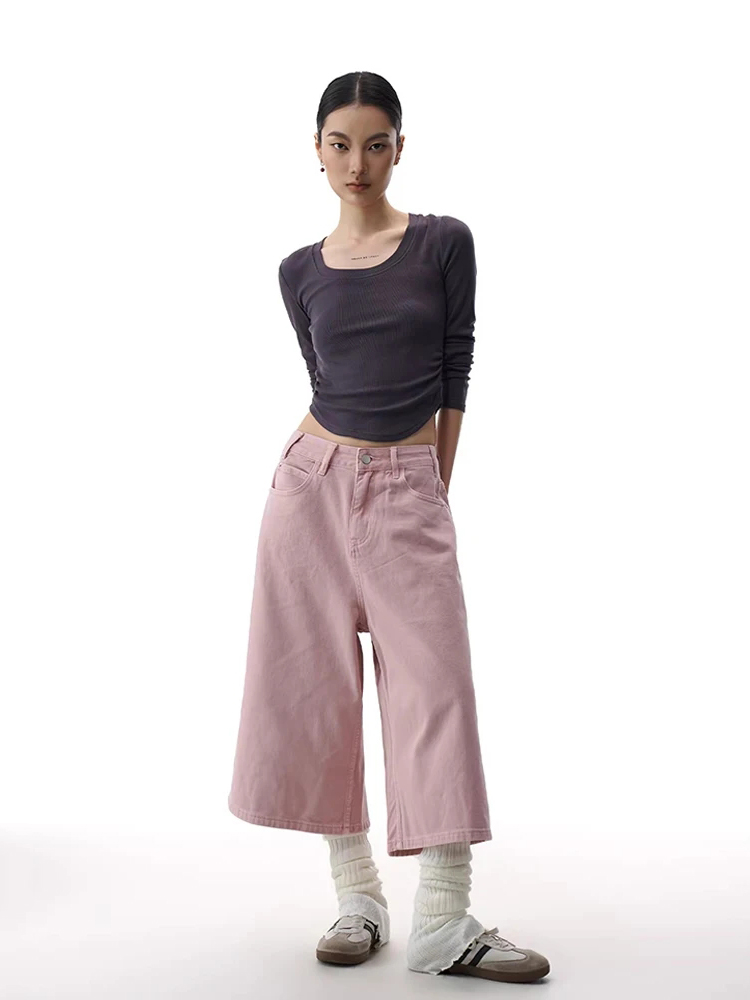 REDDACHiC Pink Cargo Jean Shor - Cargo Pant Wide 评论和价格