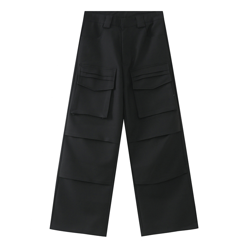 Vintage Cargo Pants Men Solid  - Cargo Pant Wide 评论和价格