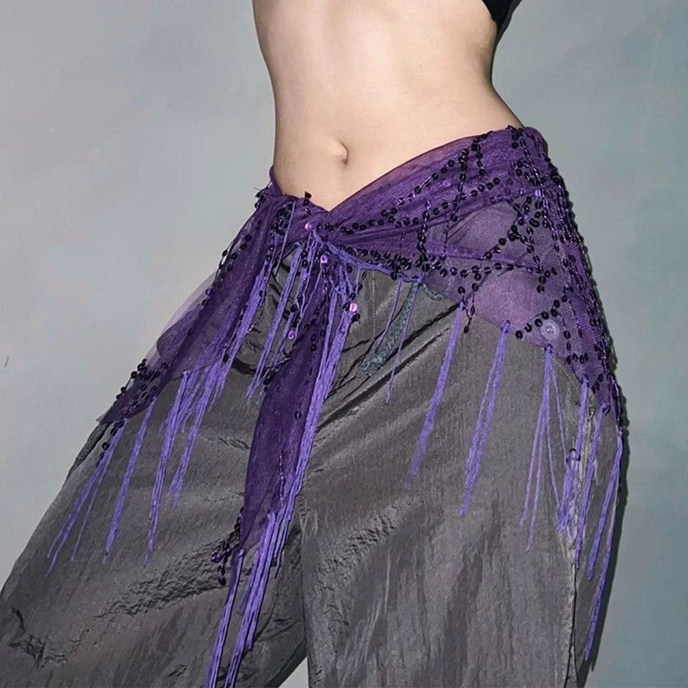 Fashion Sequins Belly Dance Be - Street Fashion Thailand 评论和价格