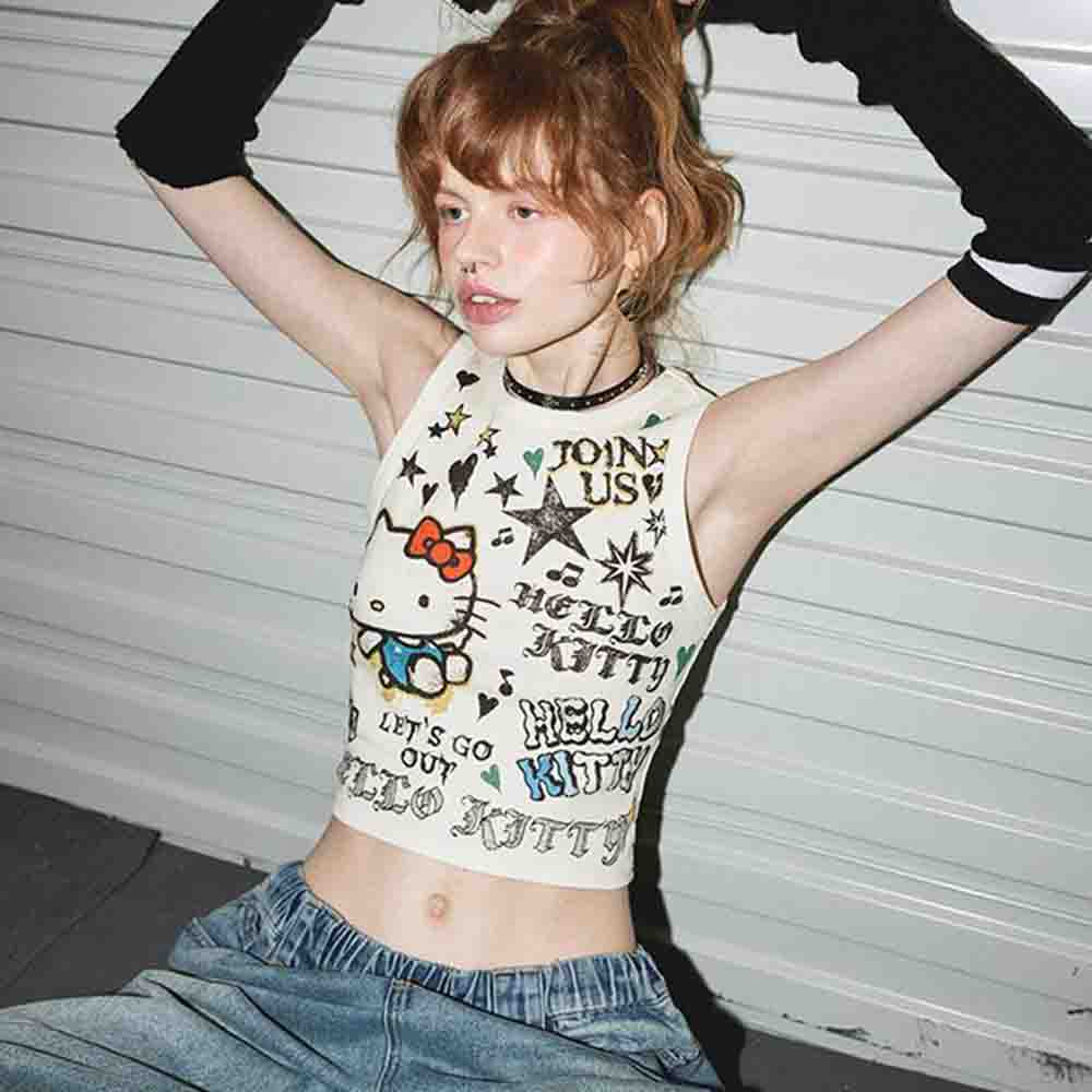 Sanrio Hello Kitties Women's C - Street Fashion China Girl 评论和价格