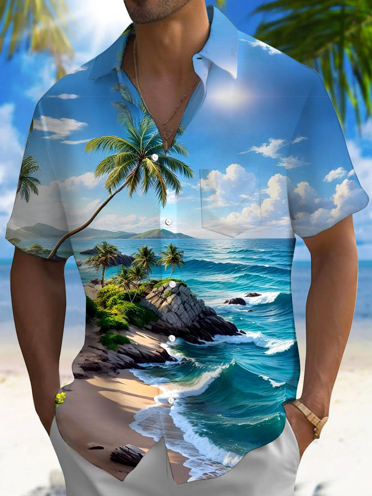 New Hawaii Spring/Summer Fashi - Street Fashion Walking 评论和价格